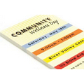 Full Color Short Run Rack Cards - White